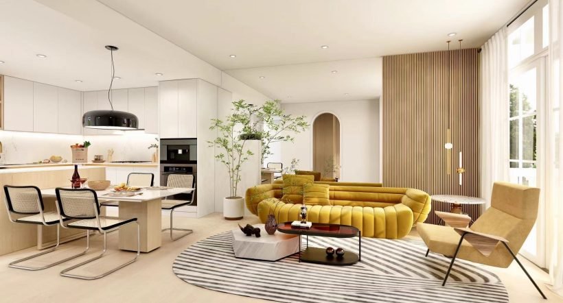 A2-A5 living room light scheme